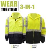 [Wear Together] Class 3 Rain Jacket & Hoodie