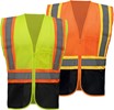 GSS Safety Class 2 Two Tone Vest w/Black Bottom 1105/1106