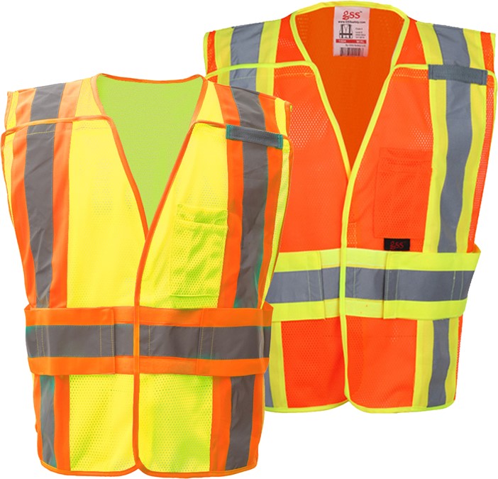 GSS Safety Standard Class 2 Expandable Breakaway Vest 1803/1804