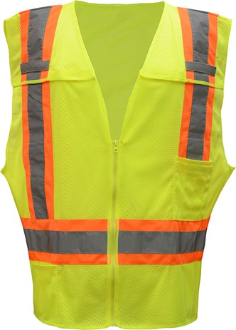 Class 2 Two Tone FR Treated Breakaway Vest