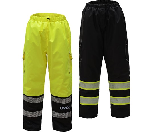 ONYX CLASS E RIP STOP POLY FILLED INSULATED WINTER PANTS W/ SEGMENT TAPE