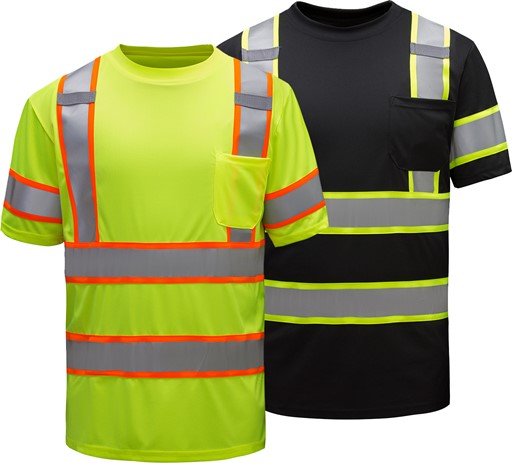 GSS Safety Class 3 Two Tone Short Sleeve T-Shirt 5009/5011