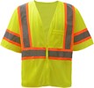 GSS Safety Standard Class 3 Two Tone Mesh Zipper Safety Vest 2005/2006 View 2
