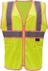 GSS Safety Two Tone Lady Zip Vest 7805/7806 View 2