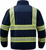 GSS Safety ONYX Enhanced Visibility Fleece Full Zip Hoodie 7552 View 2