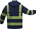 GSS Safety ONYX Class 3 Rip stop Rain Coat with Teflon Coating 6502/6503 View 3