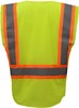 GSS Safety Class 2 Two Tone Vest w/Black Bottom 1105/1106 View 3