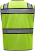 GSS Safety ONYX Standard Safety Vest w/Contrasting Trim 1515/1517 View 3