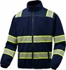 GSS Safety ONYX Enhanced Visibility Fleece Full Zip Hoodie 7552 View 3