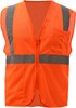 GSS Safety Standard Class 2 Mesh Zipper Safety Vest 1001/1002 View 4