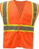 GSS Safety Standard Class 2 Two Tone Mesh Hook & Loop Safety Vest 1007/1008 View 4