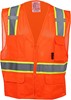 GSS Safety Premium Class 2 Multi-Purpose Two Tone Mesh Zipper 6 Pockets Vest 1501/1502 View 4