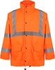 GSS Safety Class 3 Rain Jacket with 2 Patch Pockets 6001/6002 View 3