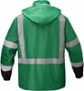 GSS Safety Non-ANSI Multi Color Premium Hooded Rain Coat Black Bottom 6013/6014/6016 View 4