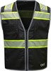GSS Safety ONYX Standard Safety Vest w/Contrasting Trim 1515/1517 View 4