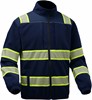 GSS Safety ONYX Enhanced Visibility Fleece Full Zip Hoodie 7552 View 4