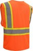 GSS Safety Standard Class 2 Two Tone Mesh Hook & Loop Safety Vest 1007/1008 View 5