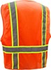 GSS Safety Premium Class 2 Multi-Purpose Two Tone Mesh Zipper 6 Pockets Vest 1501/1502 View 5