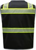 GSS Safety ONYX Standard Safety Vest w/Contrasting Trim 1515/1517 View 5